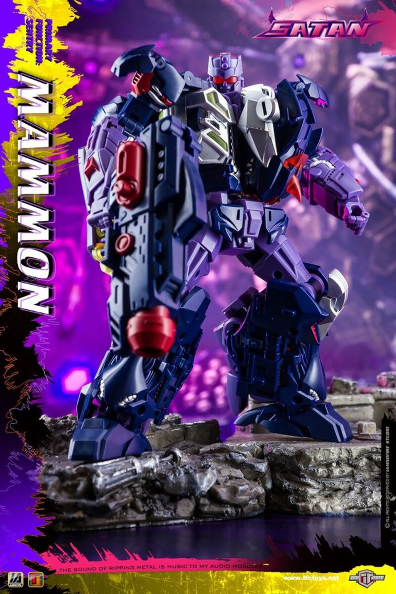 TFC TOYS S-02 Mammon Toy Photography Image Gallery by IAMNOFIRE